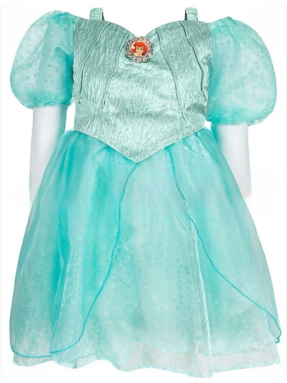 Disney Parks 🧜🏻♀️THE LITTLE MERMAID ARIEL🧜🏻♀️ COSTUME DRESS SMALL 🌟EUC🌟